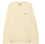 Sudadera Autry cuello redondo amarillo claro